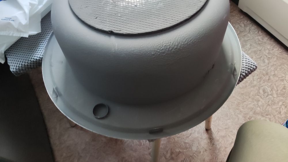 Мийка для кухні  0.8мм нержавійна сталь,510х510х180 хром з сифоном