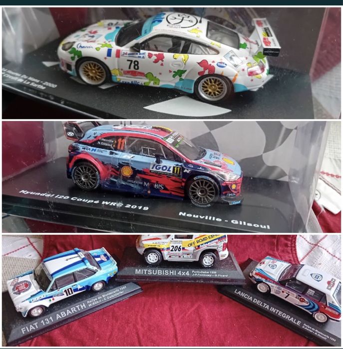 Miniaturas 1/43 rally