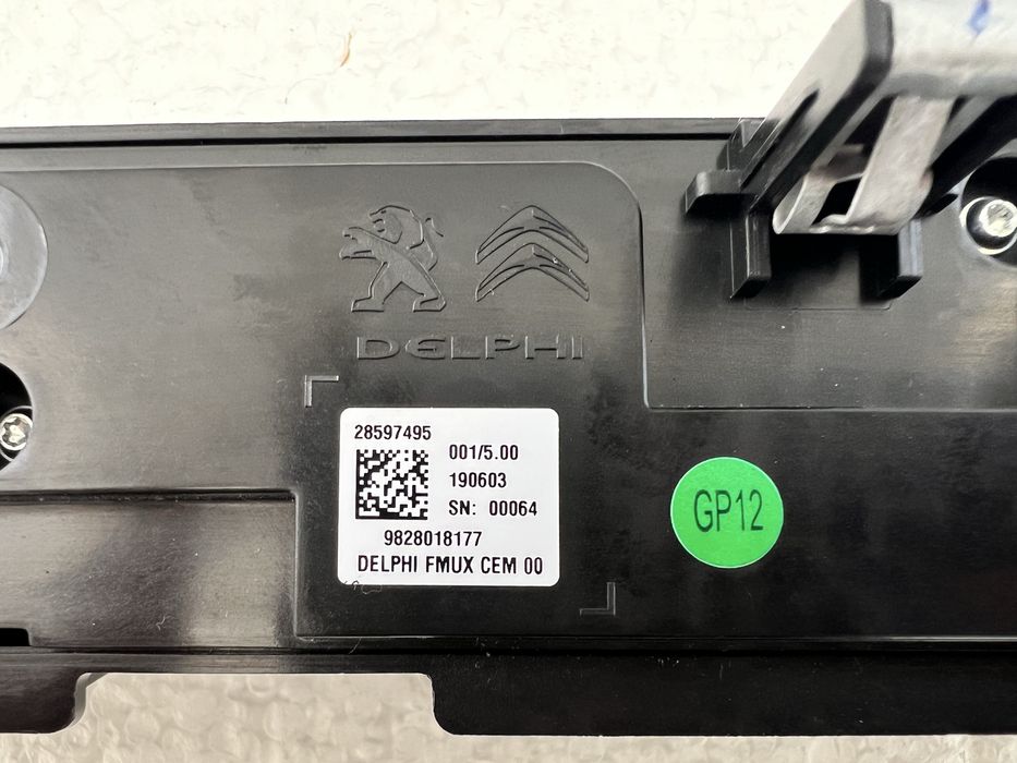 Comando chauffage CITROËN C5 AIRCROSS (Ref. 28597495 / 9828018177)