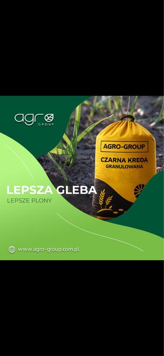 Wapno granulowane i czarna kreda PRODUCENT