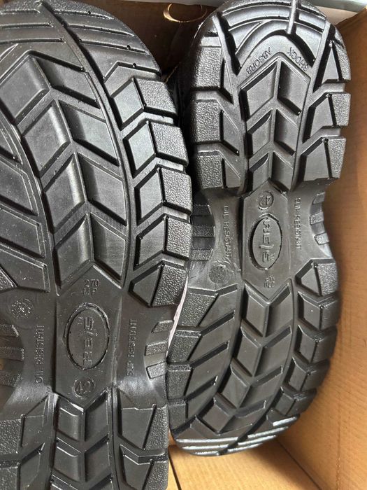 Buty robocze półbuty męskie damskie skórzane