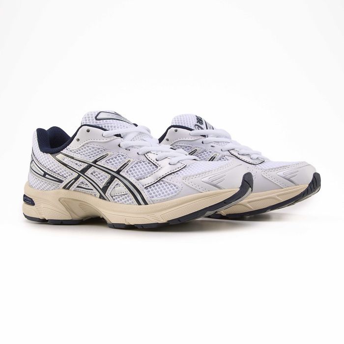 Asics Gel-1130 White Black Beige кросівки  розмір 36-44