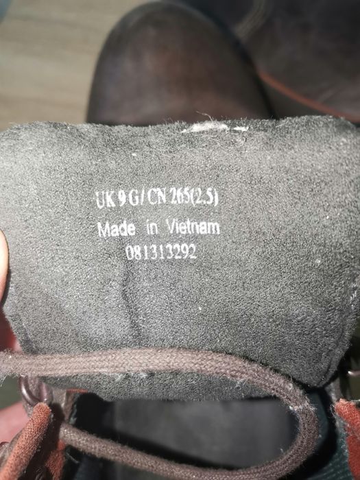 Clarks ботинки шкіра 43-44