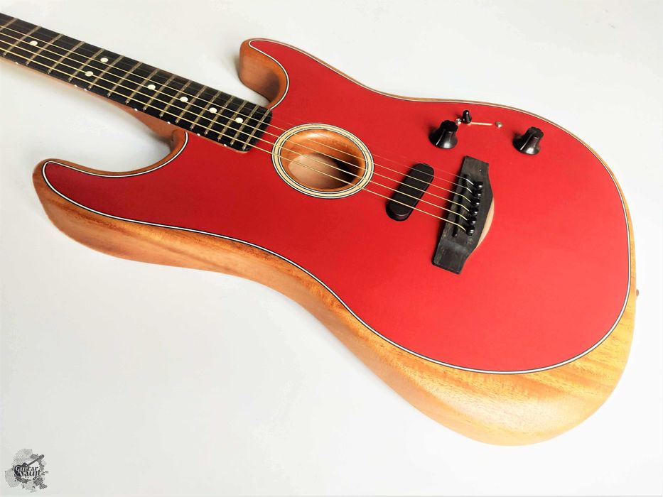 Новий Fender American Acoustasonic Strat '2022 Dakota Red