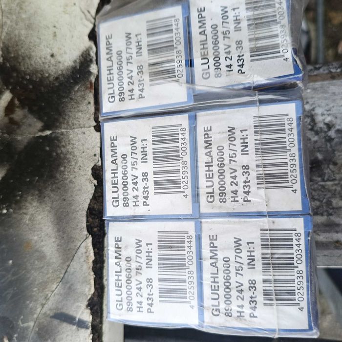 Żarówki komplet 24V wszystkie rodzaje