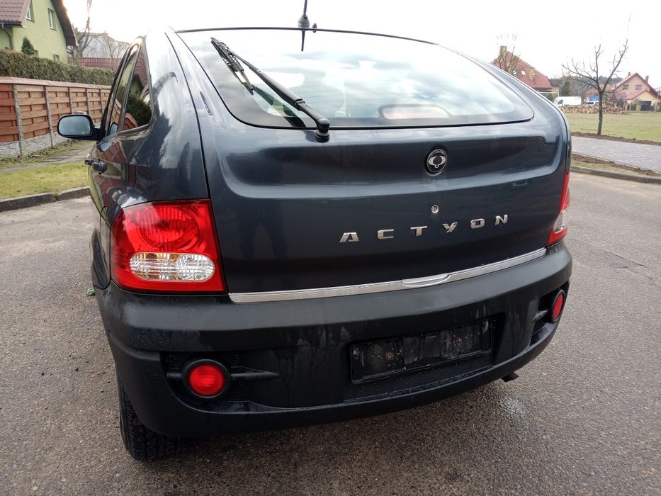 Ssangyong actyon tylko 145tys skóry bezwypadkowy
