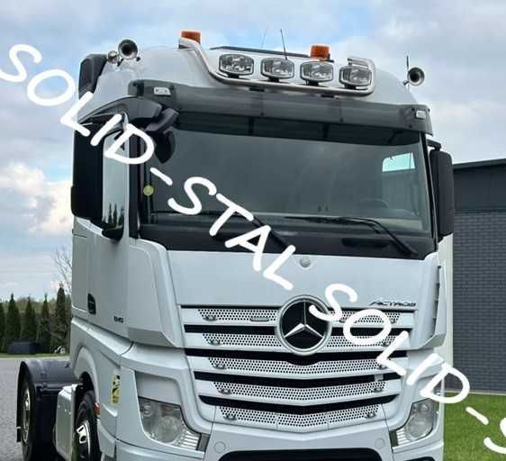 Orurowanie POD ZDERZAK Malowane Proszkowo Mercedes Actros Mp4 / Mp5