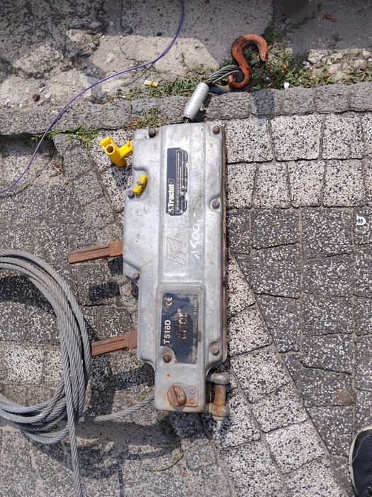 Wciągnik linowy Tirfor Tractel T516D 1600kg (Tirfor, Wyciągarka)