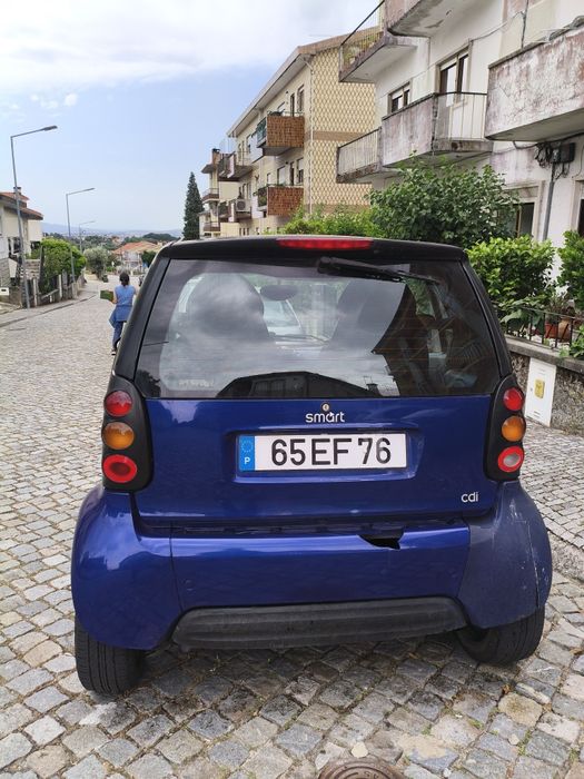 Vendo o meu Smart Fortwo 450 CDI (diesel) do ano 2000, caixa semi-automática.