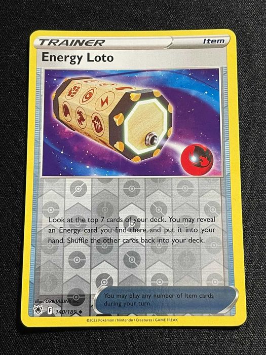Carta Pokémon Energy Loto 140/189 Astral Radiance