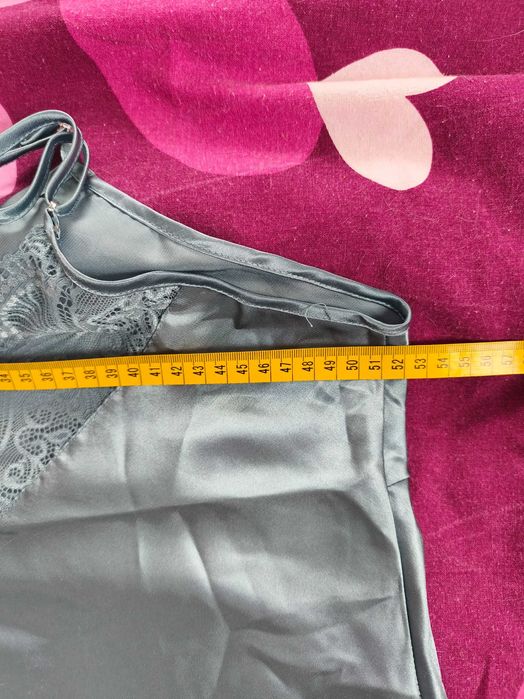 Komplet piżamkowy, letni z satyny