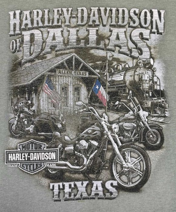 T-Shirt Harley Davidson of Dalls Texas Roz. 2XL