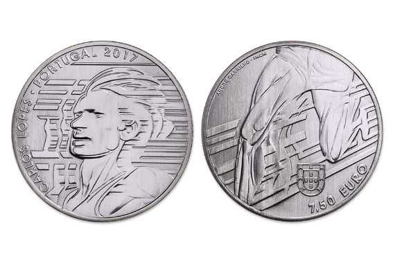 Moeda comemorativa 7,50 euros UNC desde