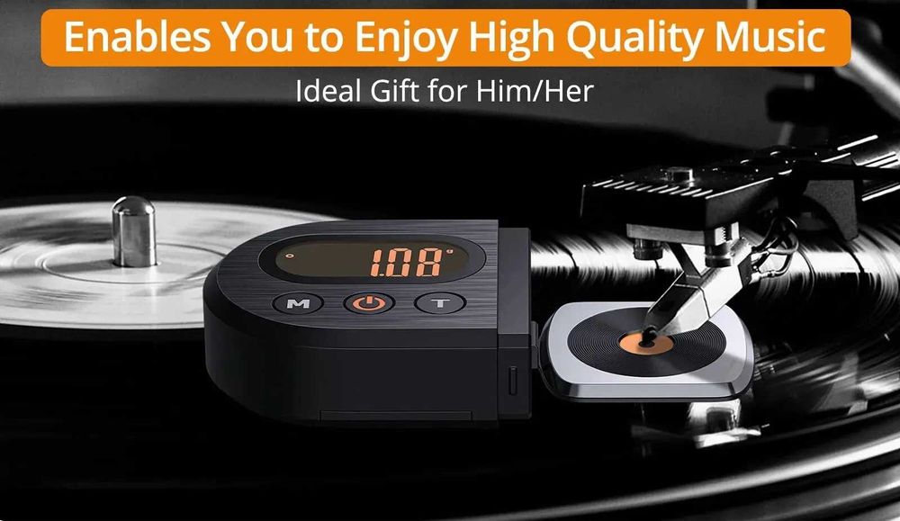 Balança digital para agulha de giradiscos gira discos - nova