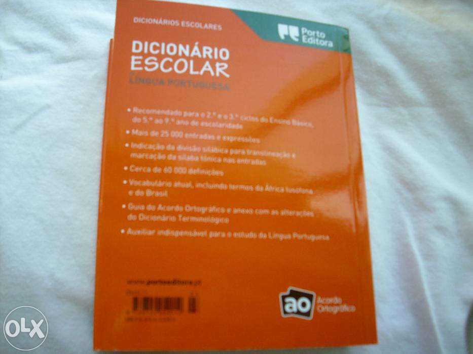 Dicionario Escolar de Lingua portuguesa