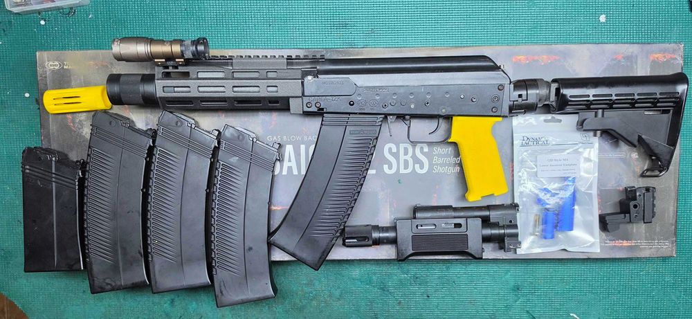 Tokyo Marui Saiga SBS + extras