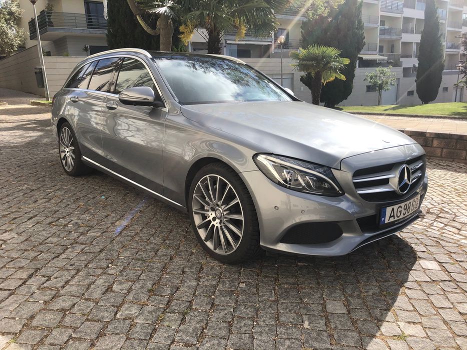 Mercedes C350e 2016 exterior Avantgarde / interior AMG / susp. pneumática / teto panoramico etc etc etc