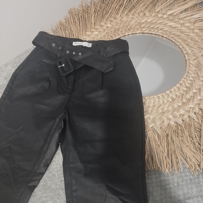 Spodnie z wysokim stanem    7/8