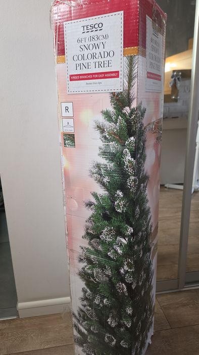 Jak nowa choinka 183cm.