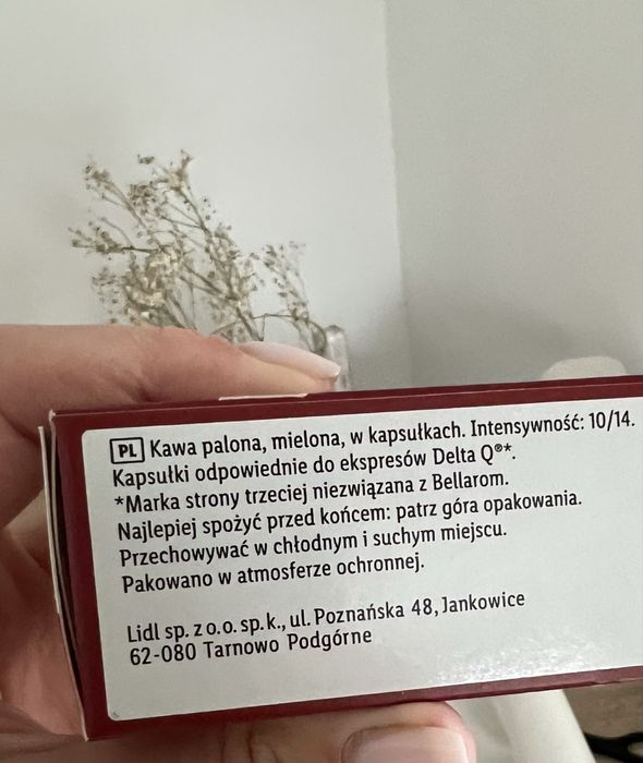 Капсули до кавоварки Delta Q. Кавові капсули. Капсули Bellarom