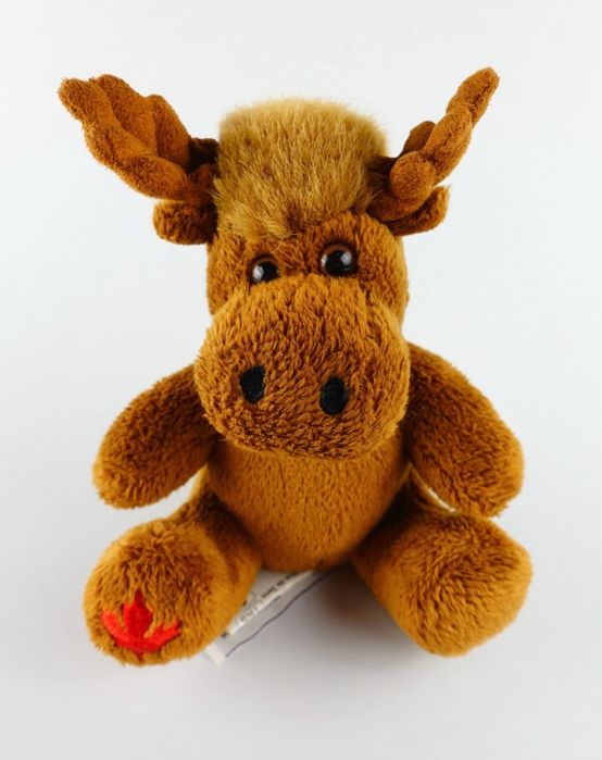 Плюшева іграшка телятко Лося. Maplefoot Babies, Канада, 13 см.