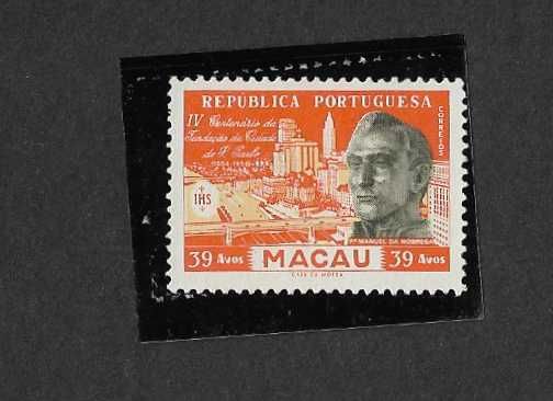 Selo novo s/goma . Macau 1954