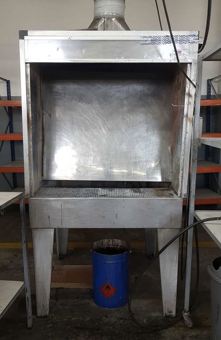 Vendo cabines de pintura em inox