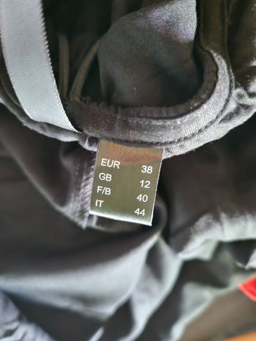 Zestaw r. 38 kombinezon lniany + czarna sukienka wiskoza