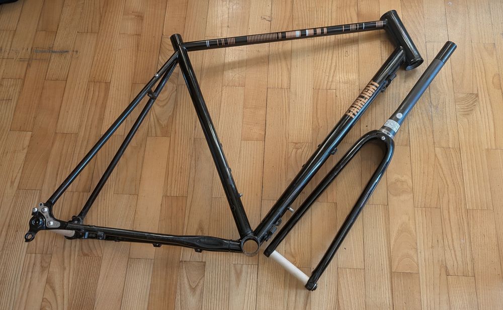 Fairlight Strael 3.0 58R – Reynolds 853 / karbon – Black/Copper – frameset