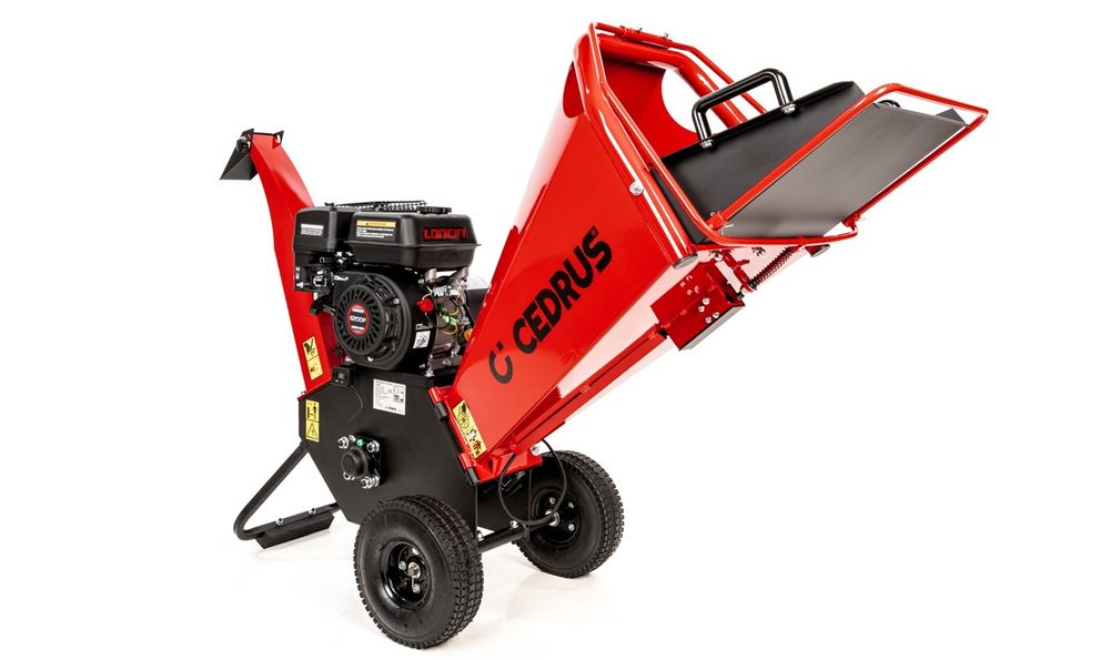 Rozdrabniacz do gałęzi Cedrus RB02 spalinowy | rębak 100 mm | 6,5 KM