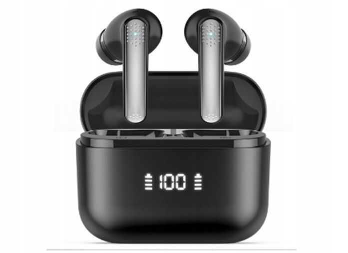 Słuchawki bezprzewodowe douszne Aptkdoe BK01 czarne