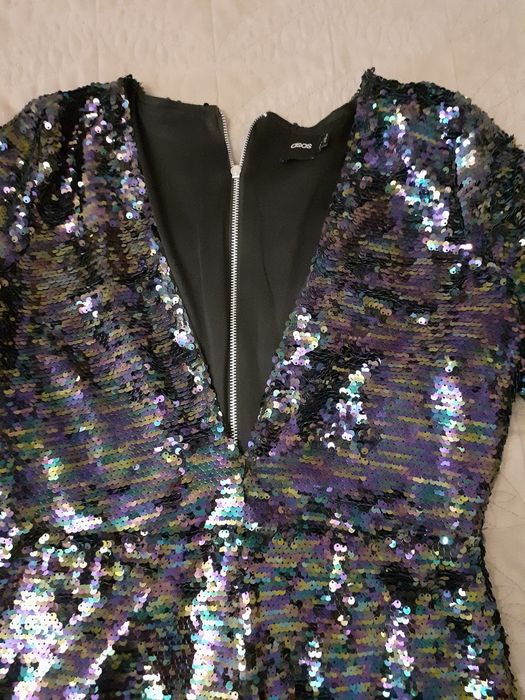 Sukienka cekiny Asos 34/36