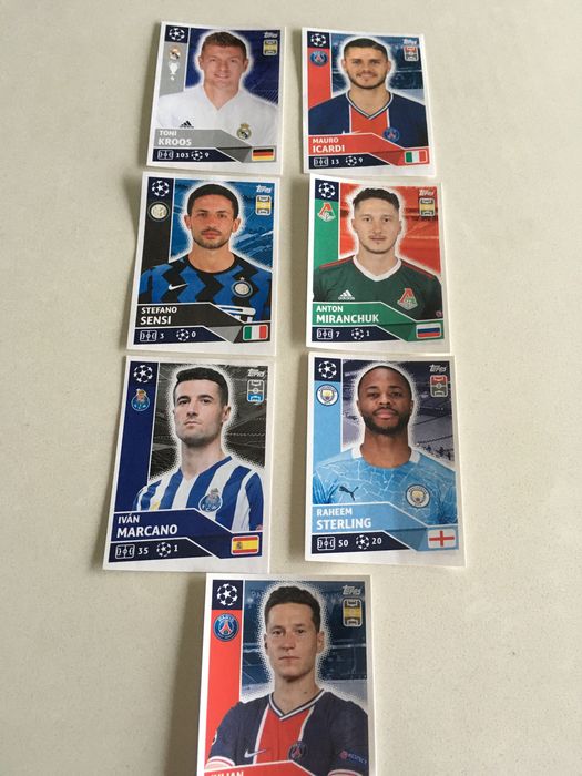 Cromos Liga dos Campeões