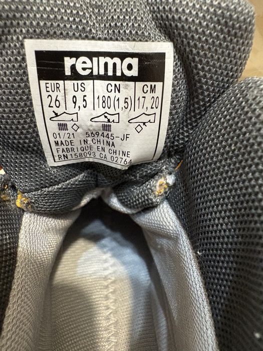 Reima демісезон ботіночки 26 розмір