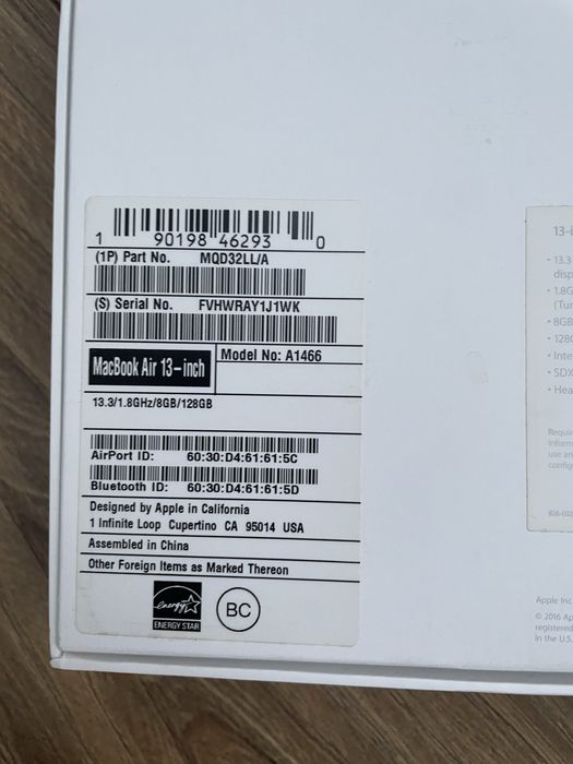 MacBook Air 13 2017