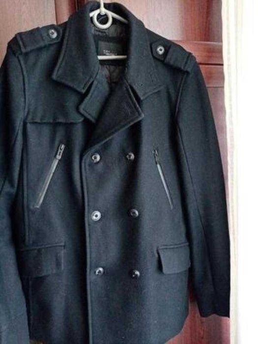 Двубортное полупальто стеганая куртка для мальчика от ZARA