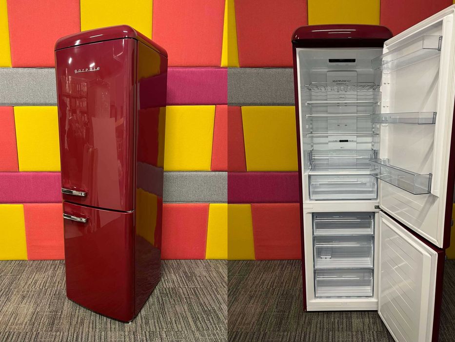 Lodówka Gorenje Retro wolnostojąca ONRK619DR jak nowa okazja!