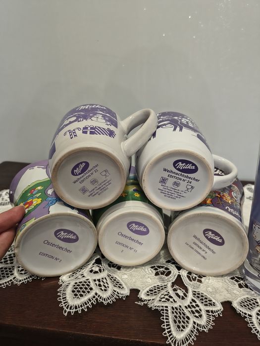Kubki dla kolekcjonera Milka
