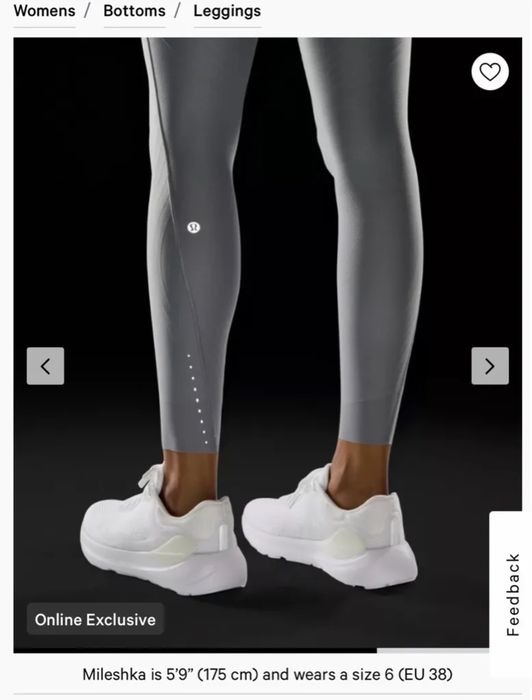 Lululemon спортивні легінси лосини S-M