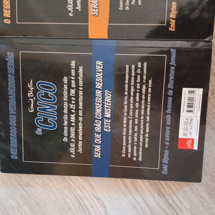 Livros da coleção "os cinco "