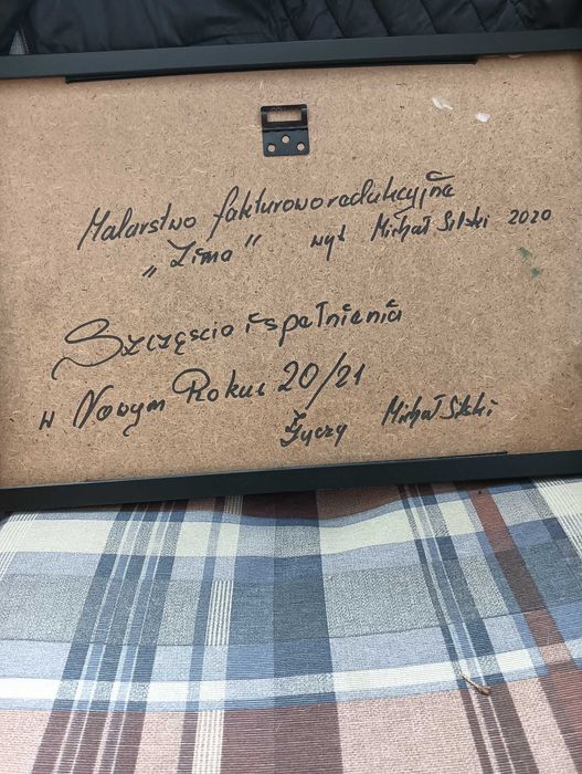 Obrazy jak widać na zdjęciach