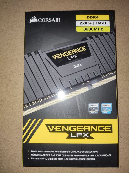 Corsair Vengeance  LPX DDR4 2x8GB 3600Mhz