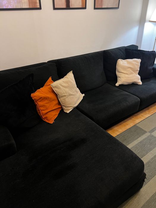 Sofá cama com chaiselong