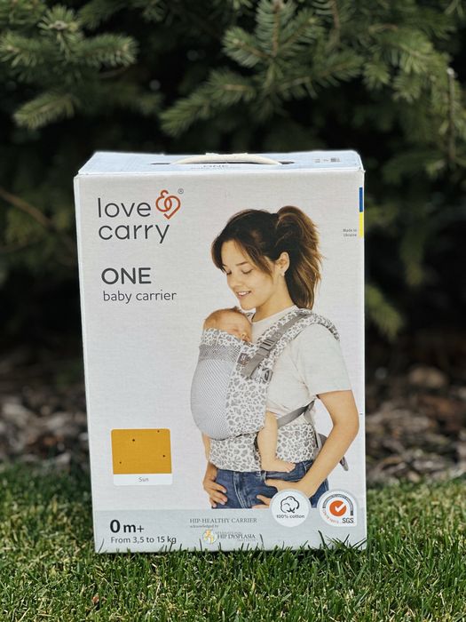 Ерго рюкзак Love Carry One жовтий