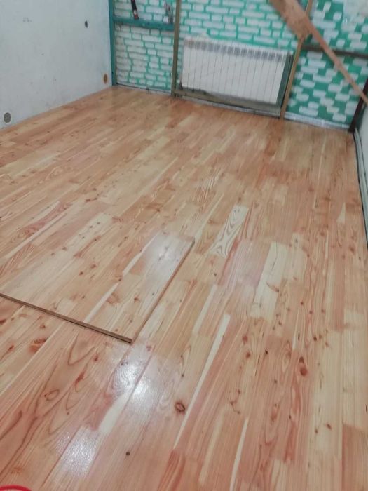 Підлога, дошка для підлоги, дерево модрина