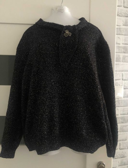 Czarny sweter roz.44