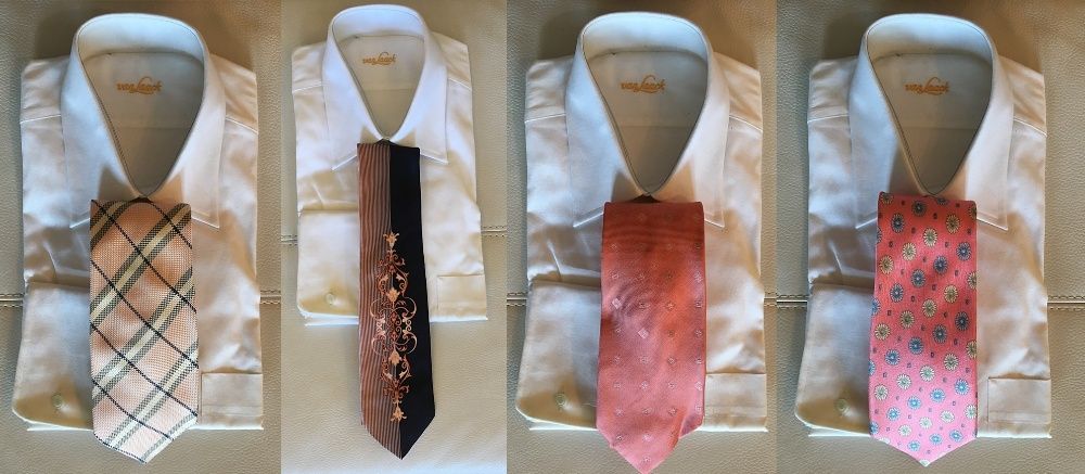 Gravatas de seda novas de boa qualidade O preço é para UMA gravata
