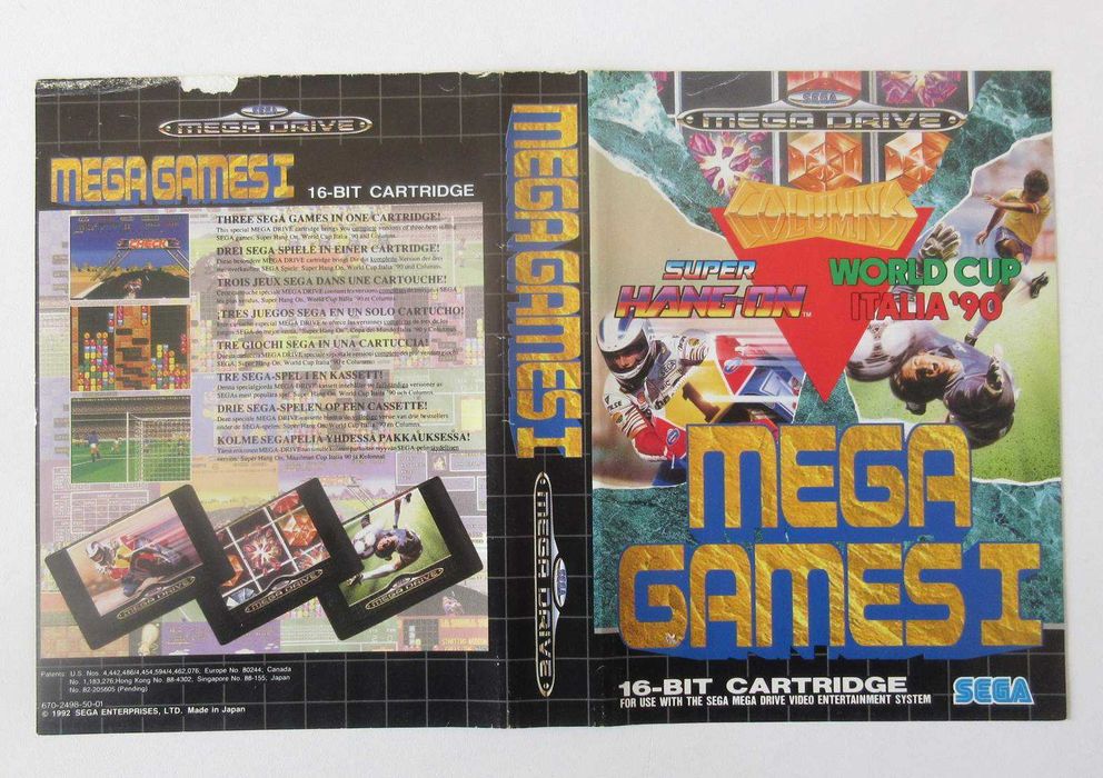 MEGA DRIVE - Capas De Vários Jogos