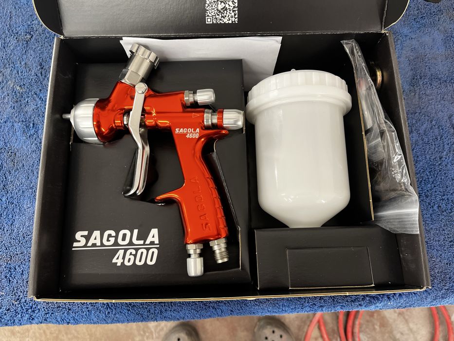 Pistolet lakierniczy Sagola 4600 Clear Pro 1.2 DFT