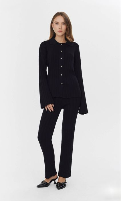 Костюм трикотажний з кардиганом і штанами XS/S